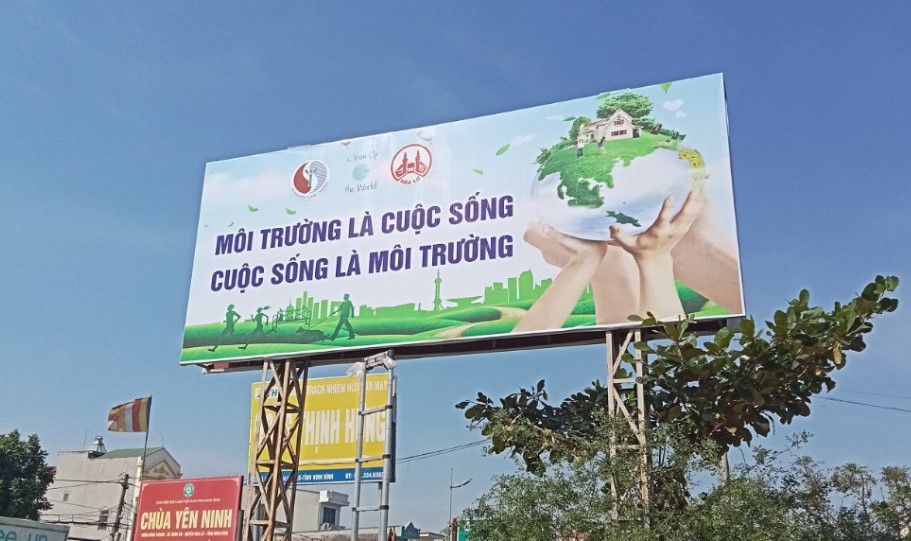 In biển bạt ngoài trời Ngọc Mai