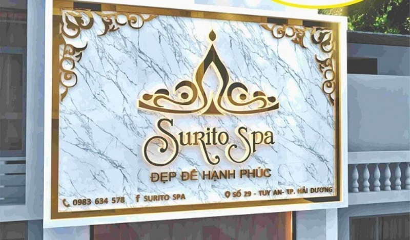 Làm biển quảng cáo spa đẹp nhất Ninh Bình - In Ngọc Mai